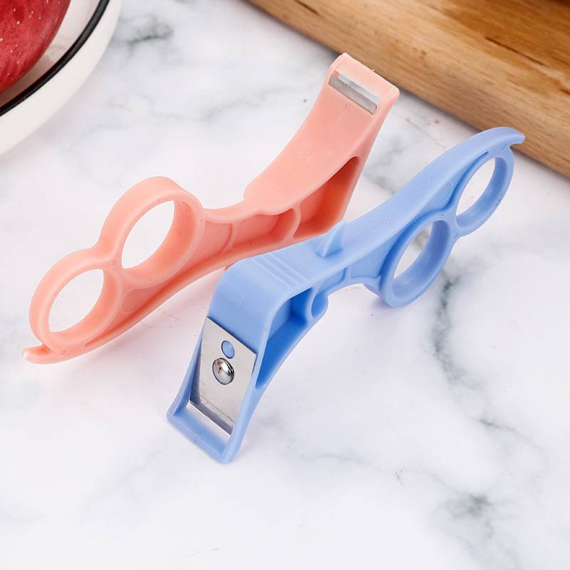 Ring peeling knife