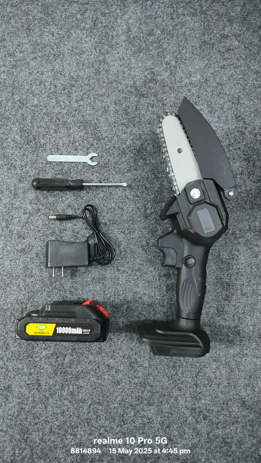0814 Cordless Chainsaw with 1 battery