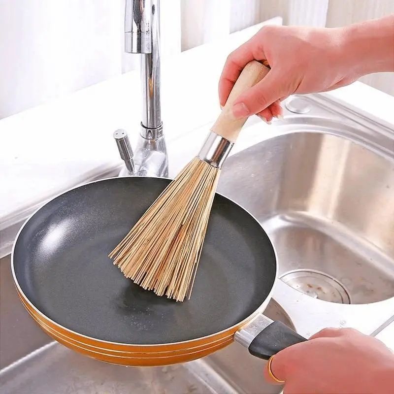 0812 Pot Bamboo Brush