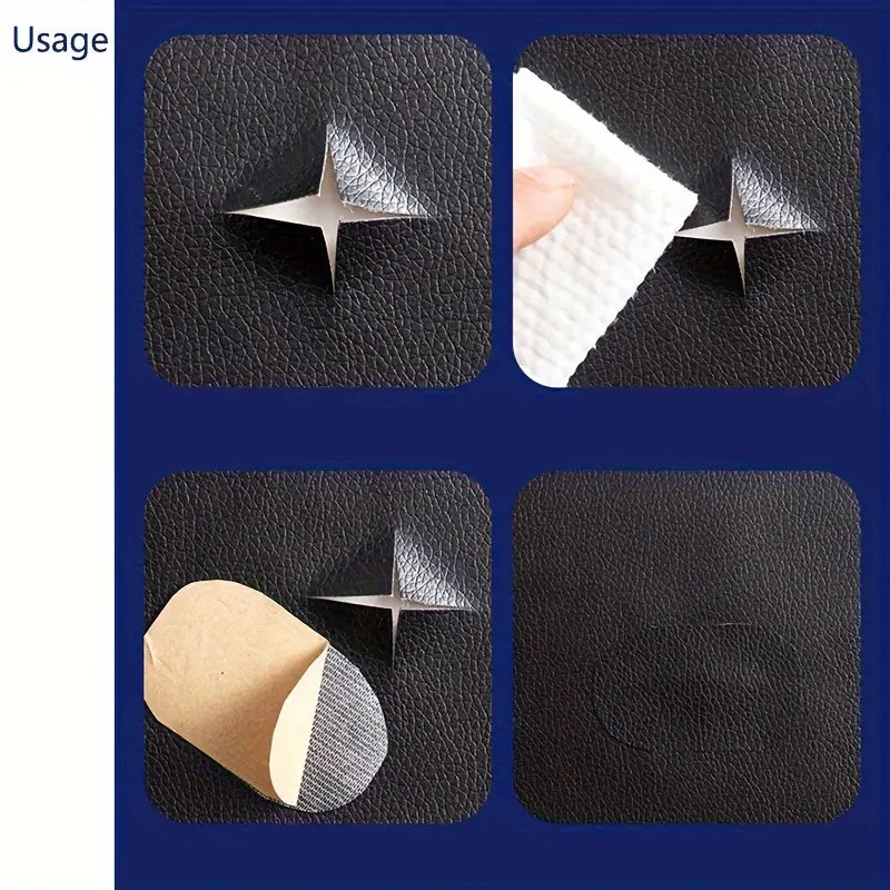 Leather repair tape