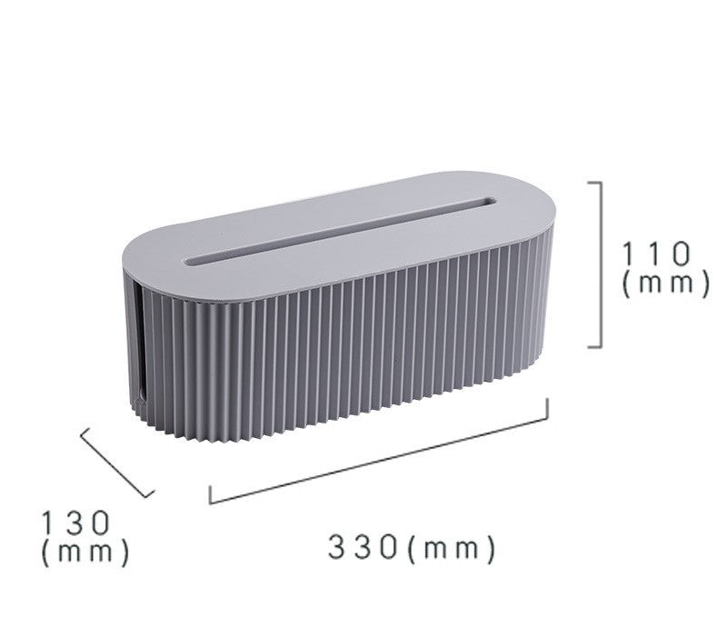 Plug storage box, wire socket management box