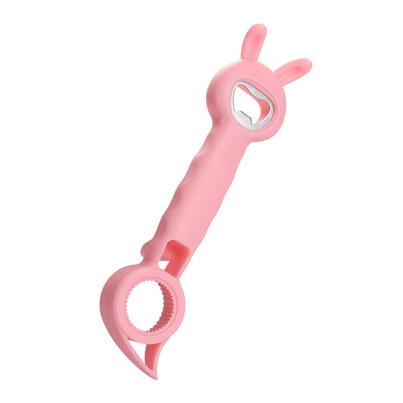 multi-function bottle opener multi-purpose beverage screw can opener, four-in-one