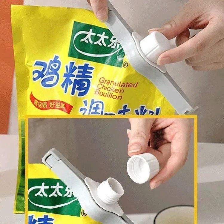 Food bag clip, sealing clip seasoning bag moisture-proof sealer