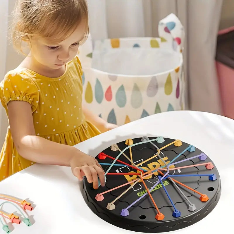 rope-untying challenge board game toys children's educational logic thinking development concentration