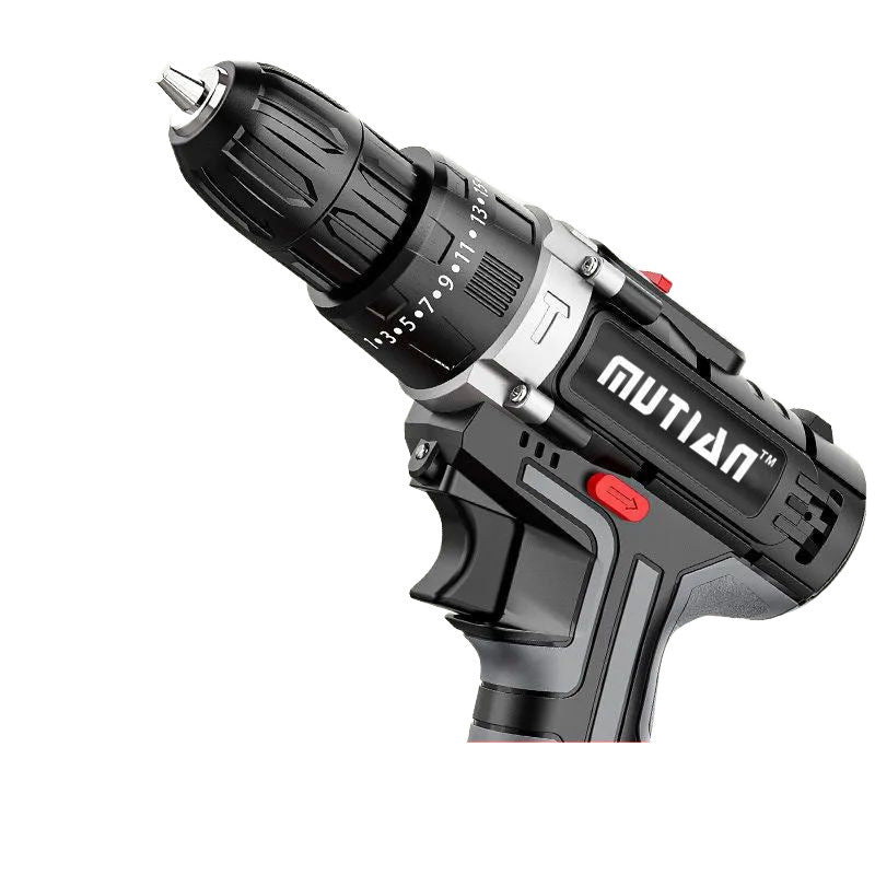power hand screwdriver industrial-grade lithium battery dual-speed rechargeable screwdriver impact drill household multi-function electric screwdriver