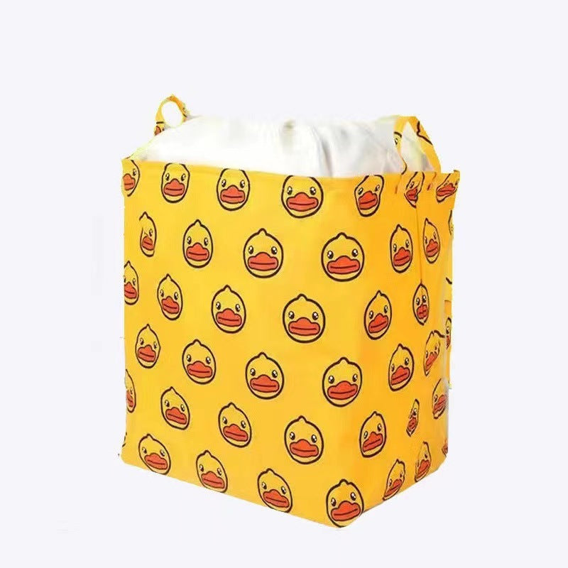 clothes storage basket folding toy storage box drawstring dirty clothes basket moving clothes quilt storage bag Giant dirty