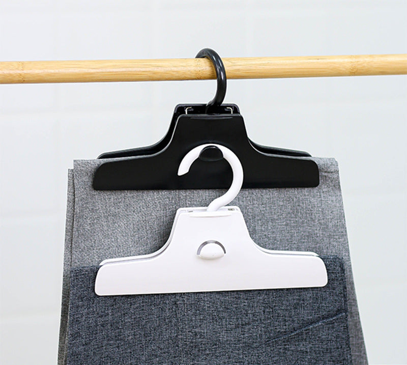 Stackable seamless trouser clips for storing trousers, special wrinkle-proof trouser racks, jk hangers, household storage artifact, half skirt single clip