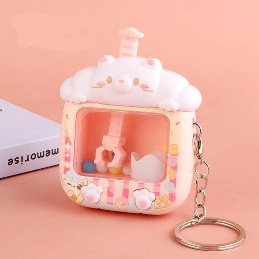 0814 Claw Machine Keychain