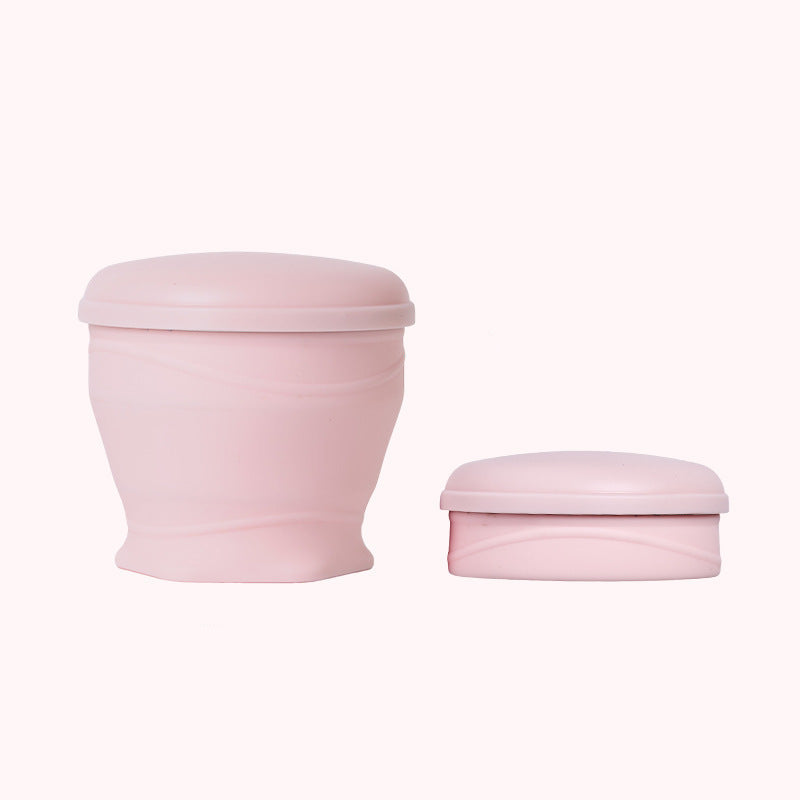 folding cup convenient hand rope folding water cup mini cute hug cup carry-on pocket cup