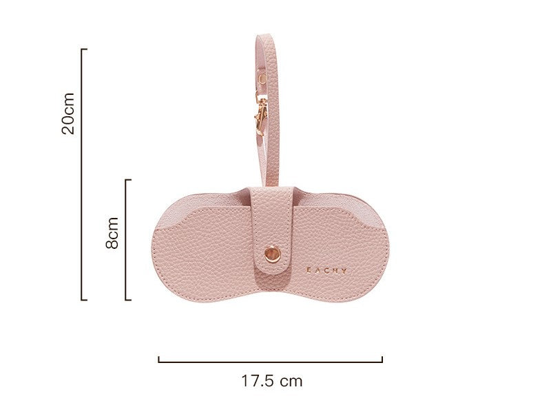 sunglasses storage bag sun glasses leather glasses bag portable hanging bag travel glasses clip