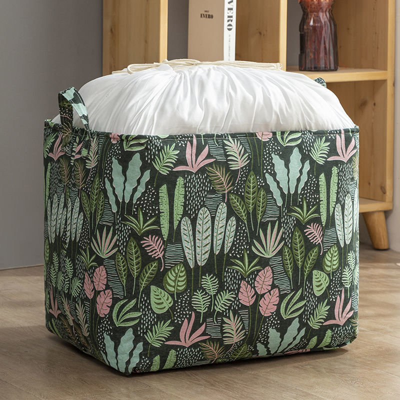 clothes storage basket folding toy storage box drawstring dirty clothes basket moving clothes quilt storage bag Giant dirty