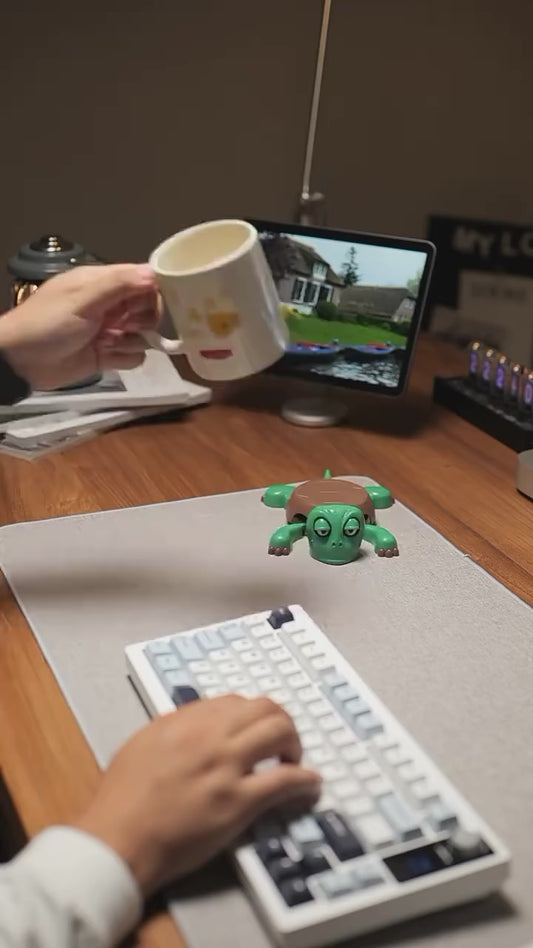 0813 Turtle coaster cup funny cute creative toy base