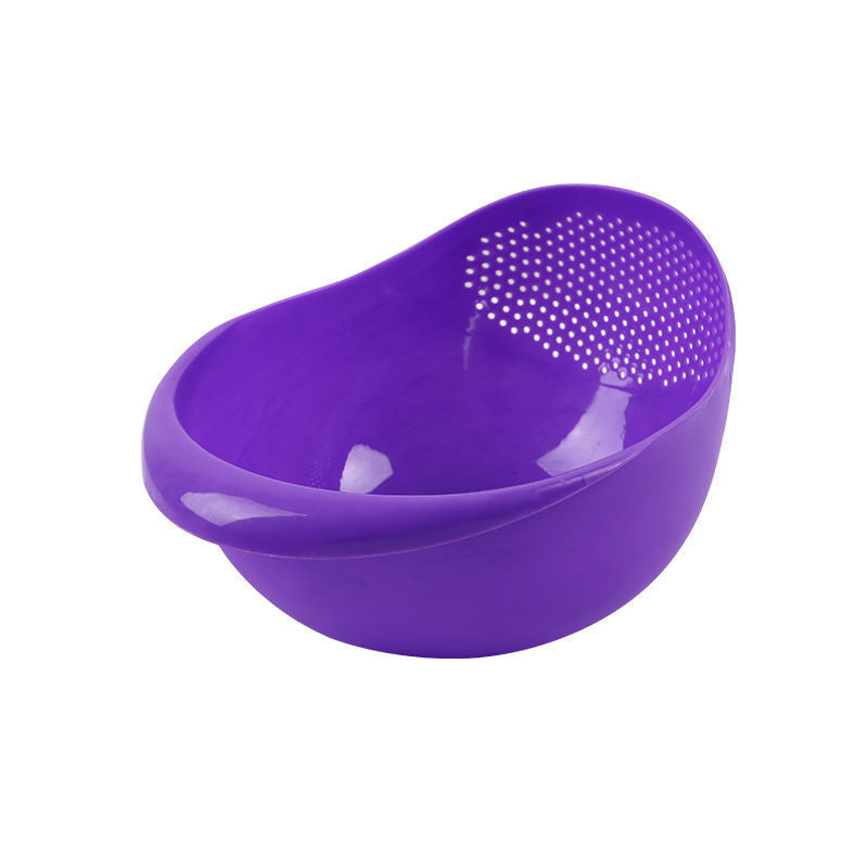 multifunctional rice washing sieve kitchen basket drain basket vegetable washing basket fruit basin