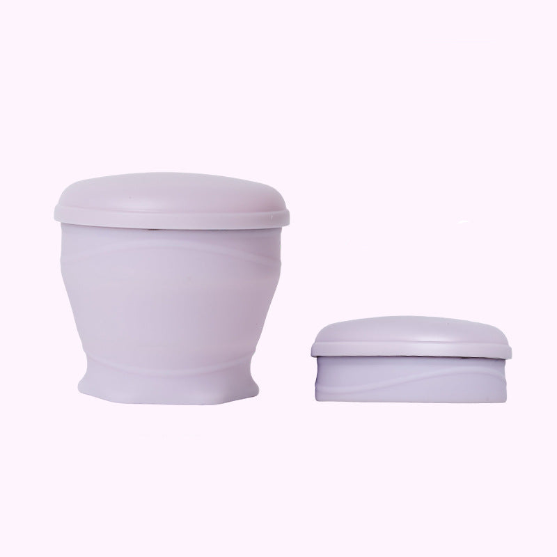 folding cup convenient hand rope folding water cup mini cute hug cup carry-on pocket cup