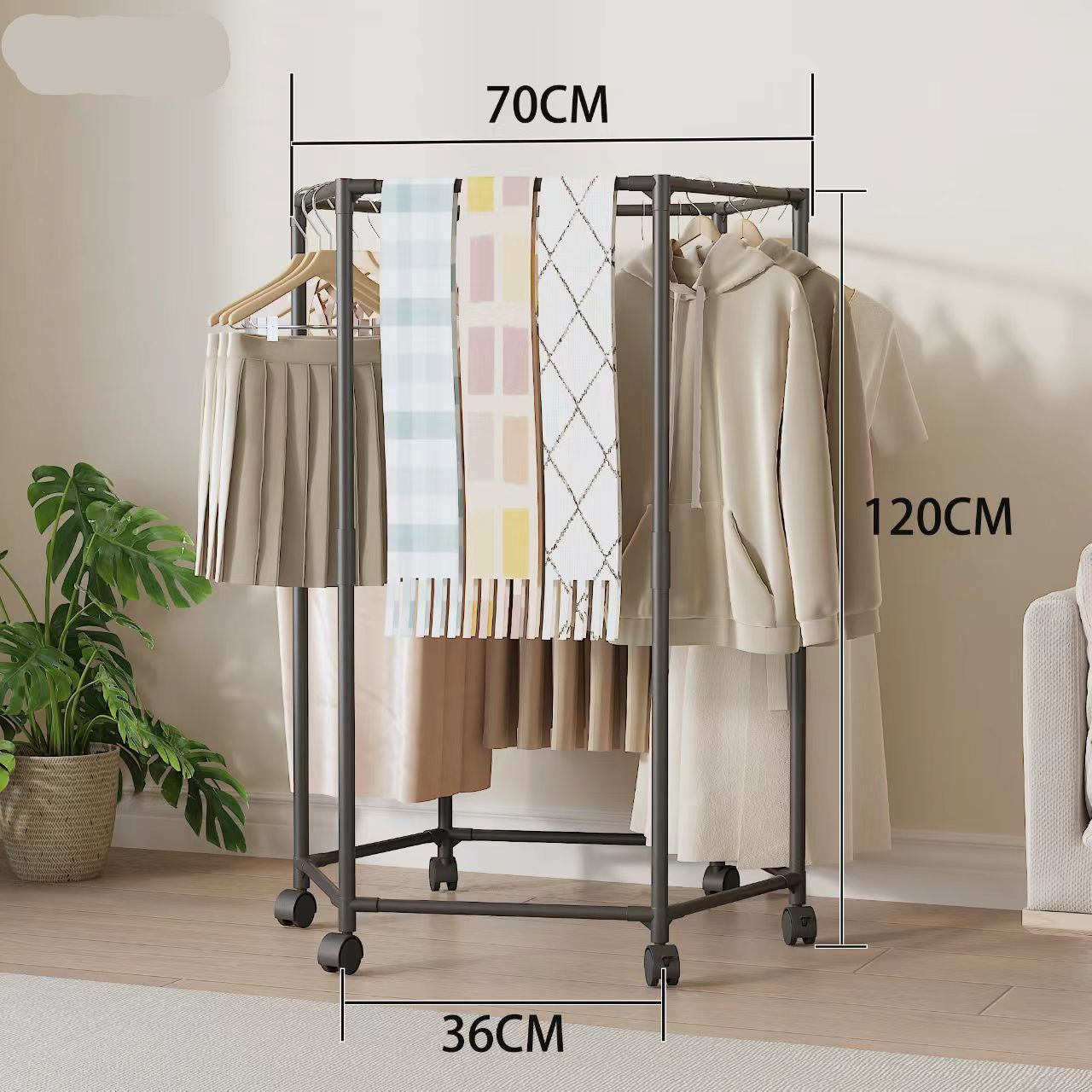 0814 Clothes Hanging Rack