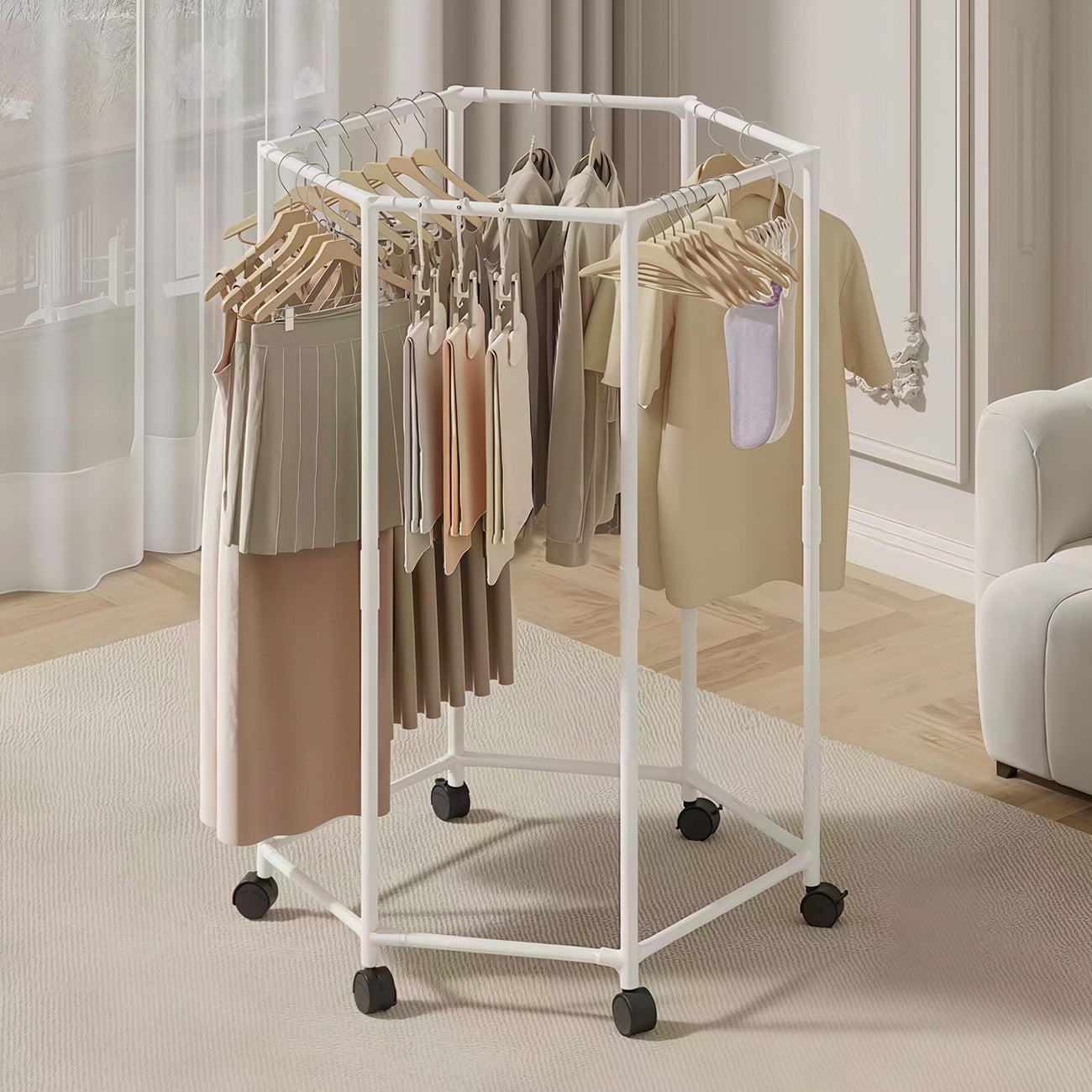 0814 Clothes Hanging Rack
