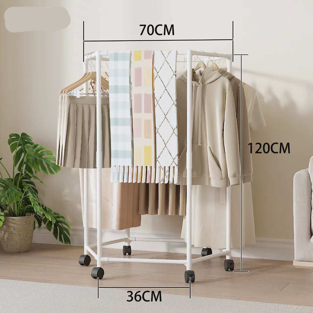 0814 Clothes Hanging Rack