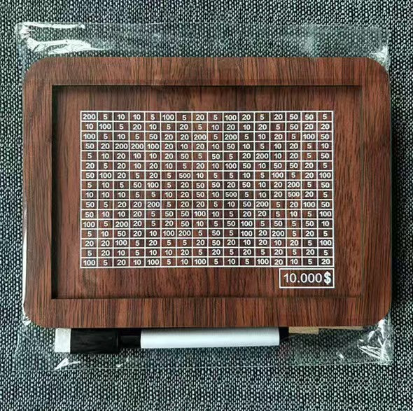 0918 Wooden bank piggy