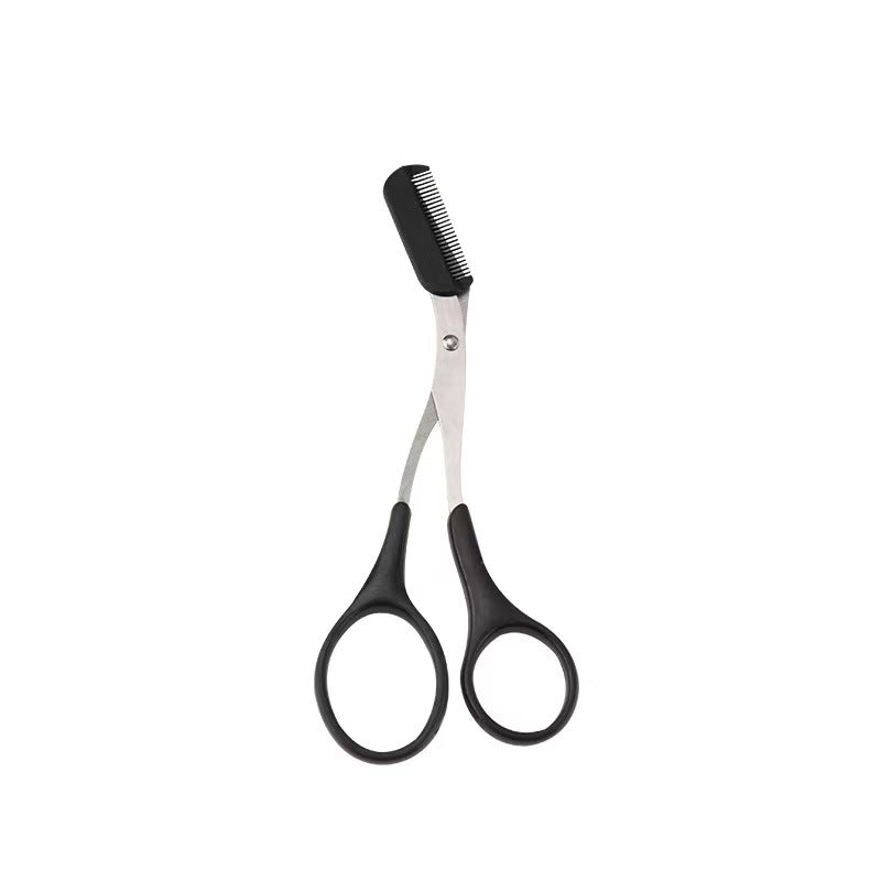 Eyebrow trimmer scissors