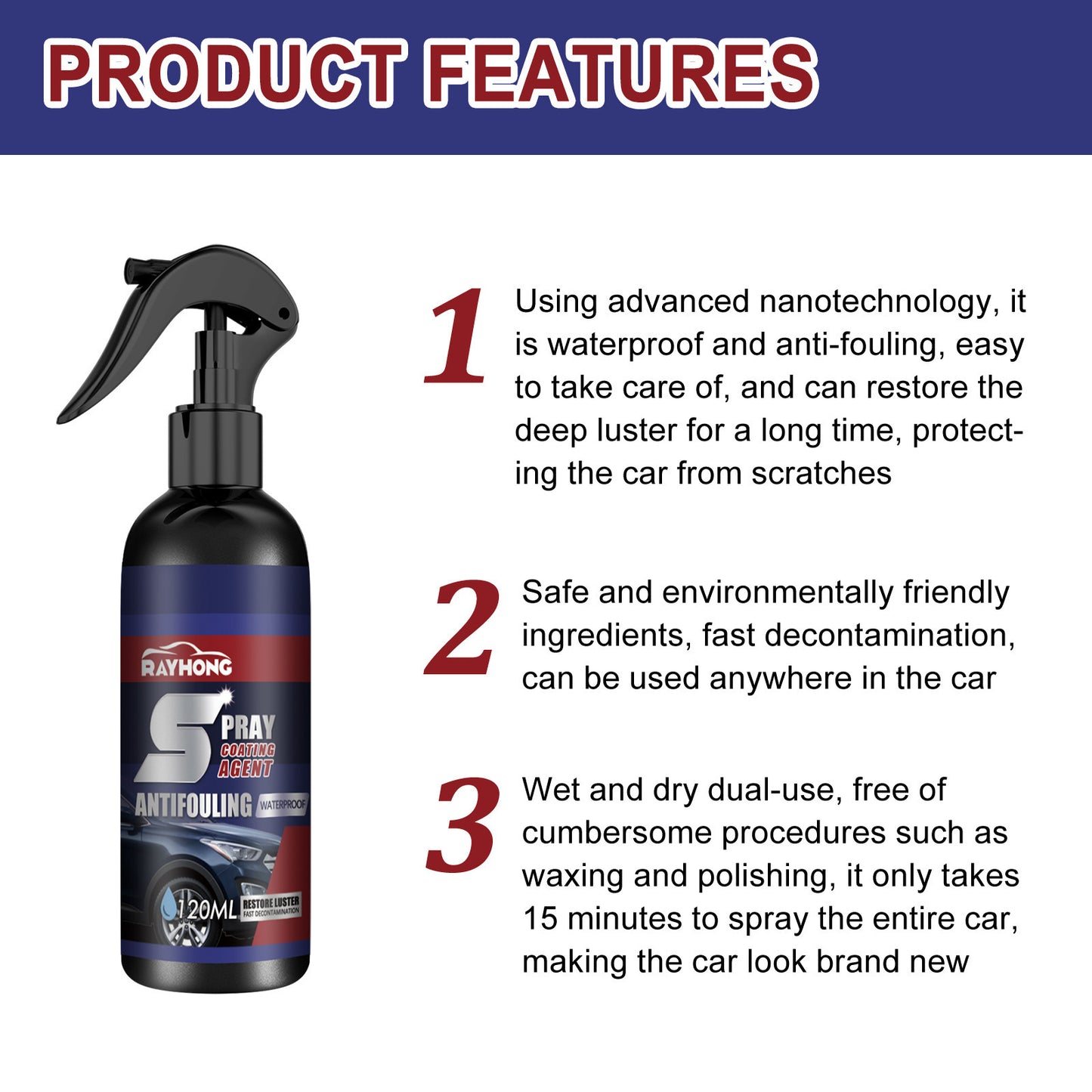 Car Coating Agent Spray