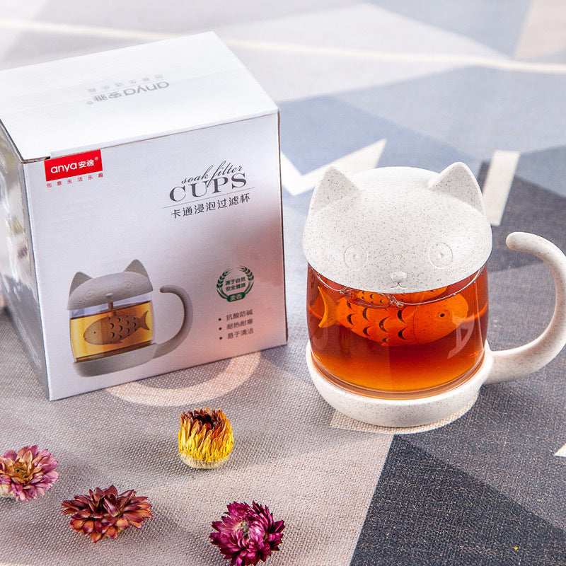 Tea filter mug