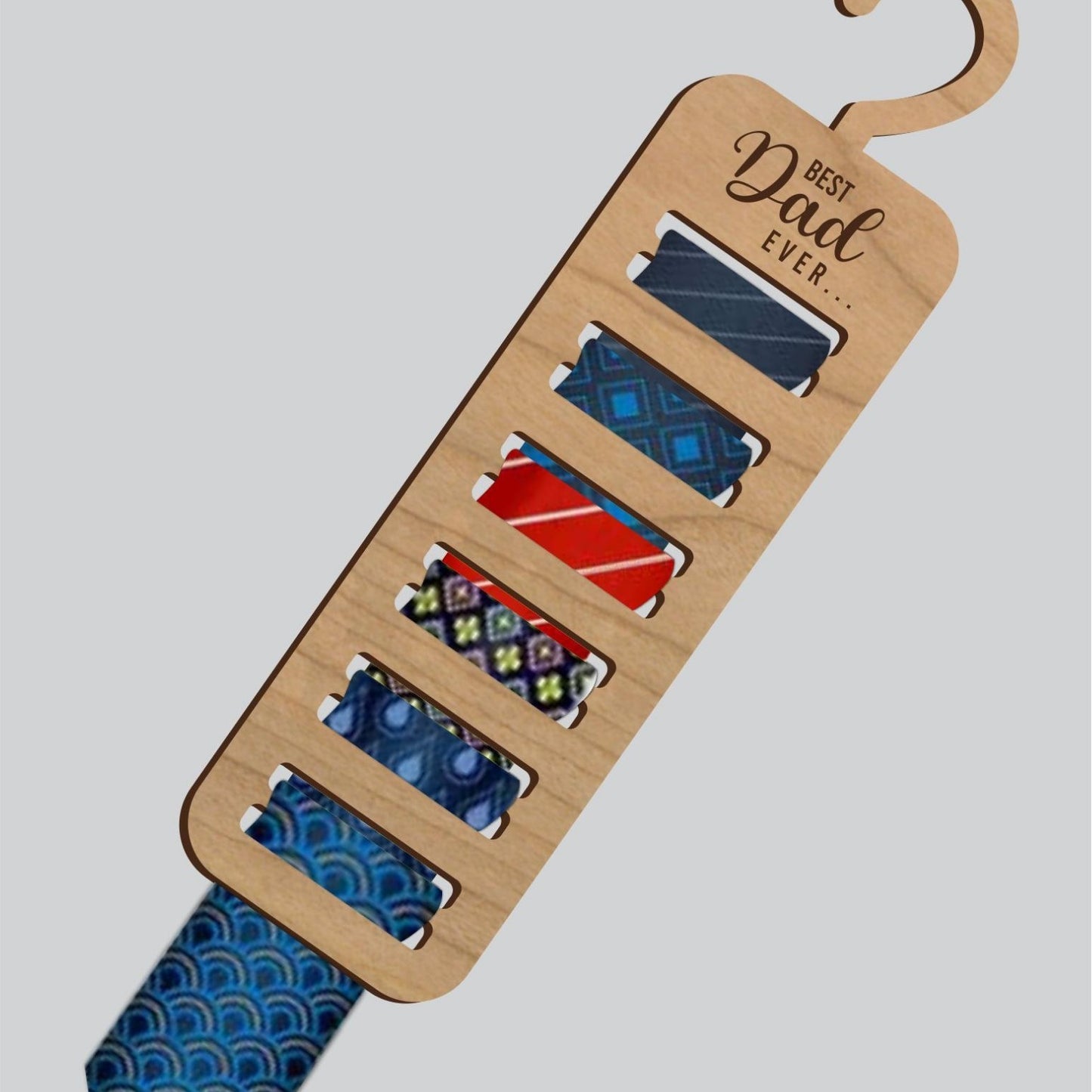 0823 Wooden Tie Hanger