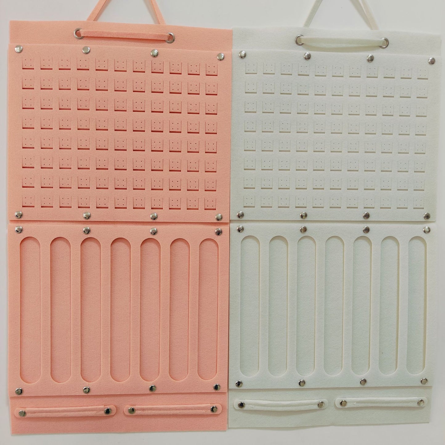 children's hair accessories storage hanging bag goddess headband hairpin earrings felt wall hanging