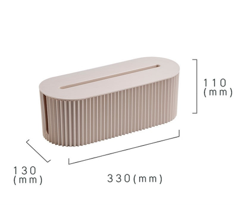 Plug storage box, wire socket management box