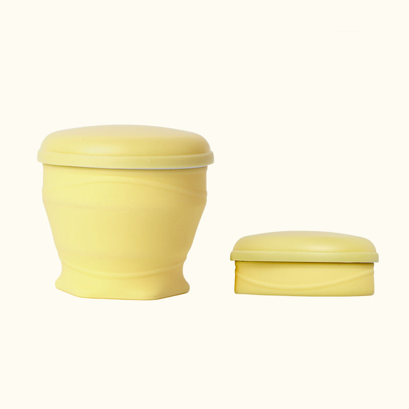 folding cup convenient hand rope folding water cup mini cute hug cup carry-on pocket cup