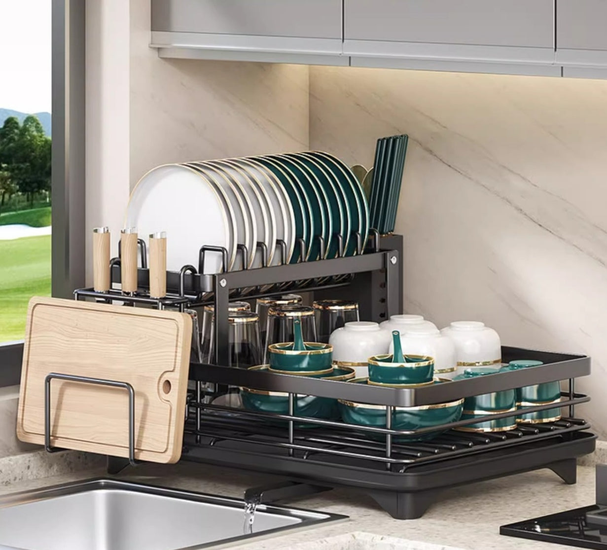 0101c kitchen multi-layer storage rack
