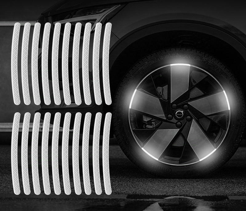 0105c Car tyre reflective sticker (20pcs)