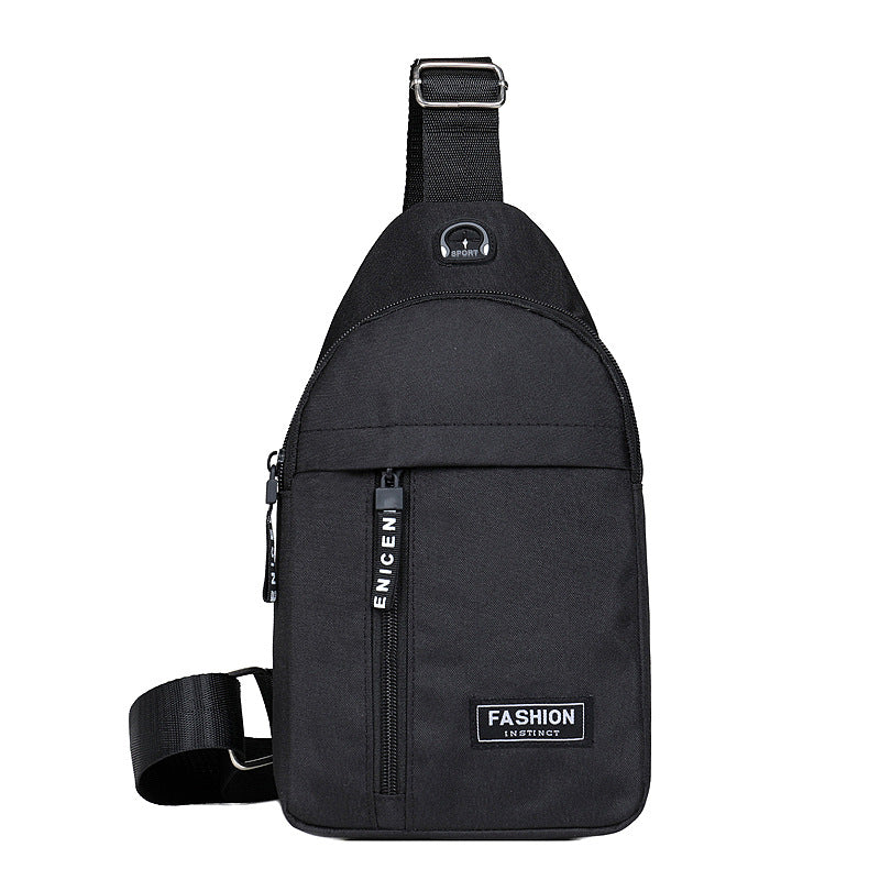 Sling bag, chest men's shoulder bag