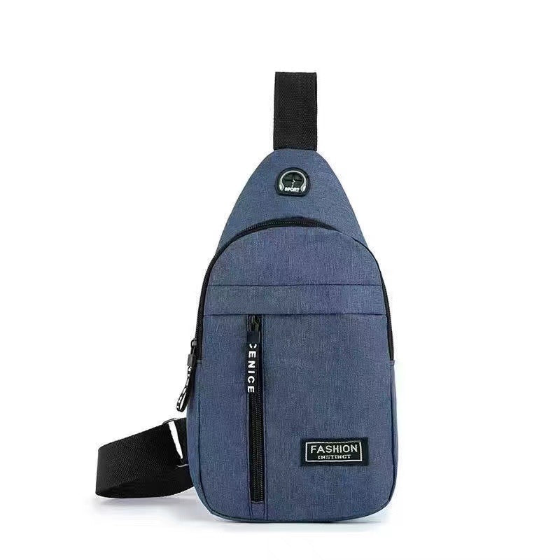 Sling bag, chest men's shoulder bag
