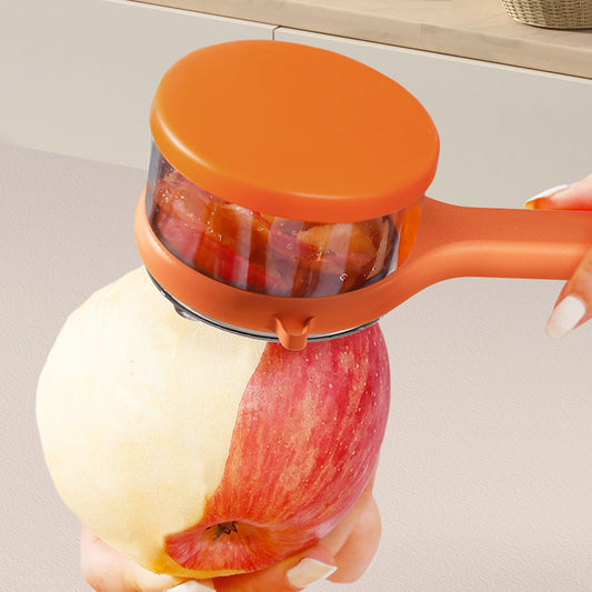0108 peeler with storage bucket