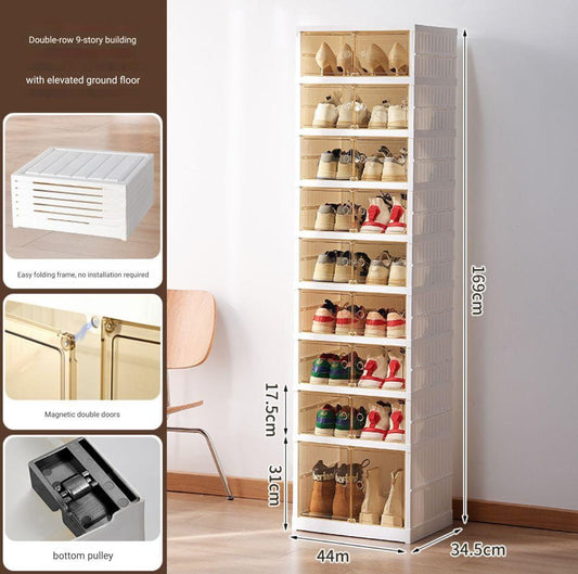 0110 Collapsible shoes rack