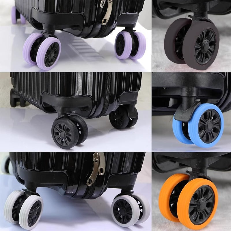 0213c Suitcase wheel silicone protective cover (4pcs)