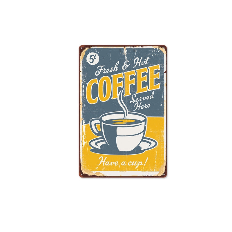 0507 Retro Tin Poster