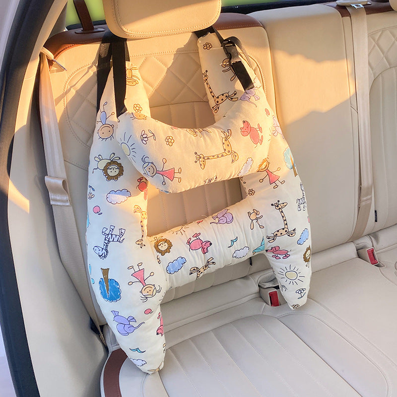 0723 kid's car sleeping pillow
