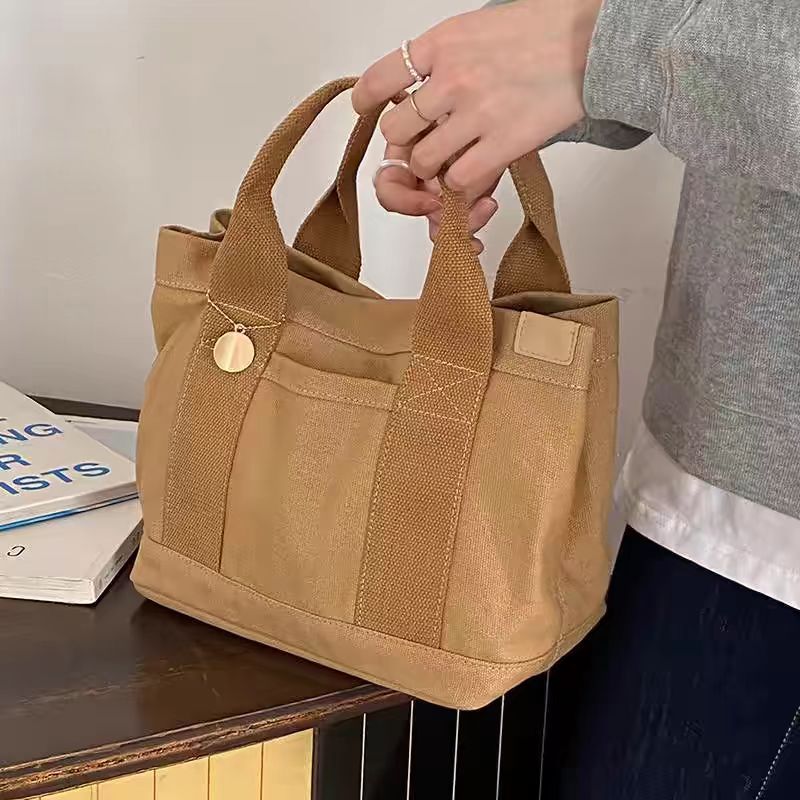 1026c Multi- compartment casual canvas bag