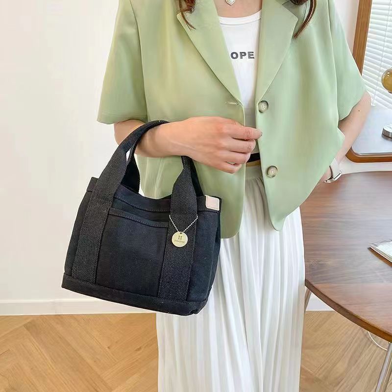 1026c Multi- compartment casual canvas bag