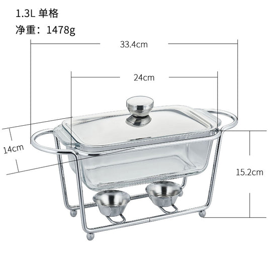 1202 Glass Buffet Stove