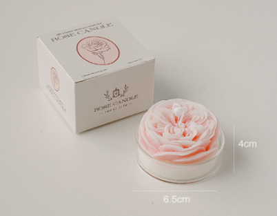 1203c Rose Aromatherapy Candle