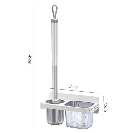 1206b Toilet cleaning brush set