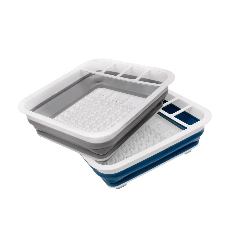 1218b Foldable dish drainer
