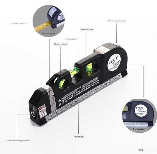 Infrared laser level