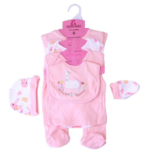 8 pcs Baby wear sets