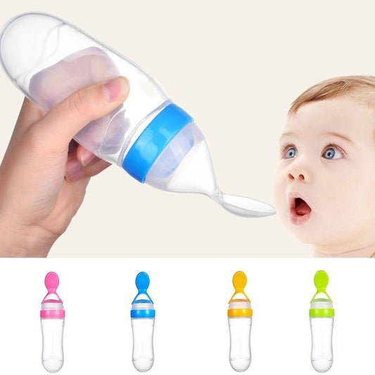 Baby spoon feeder
