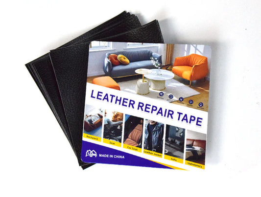 Leather repair tape