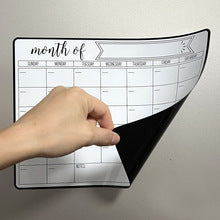Cross-border TEMU hot-selling magnetic refrigerator stickers erasable refrigerator message board weekly planner writing magnetic whiteboard