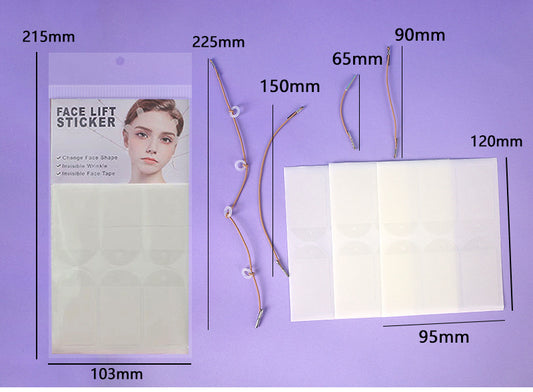 Instant V-Face Lift Strips - Hypoallergenic, Invisible Facial Firming Patches for Smooth Wrinkles & Fine Lines